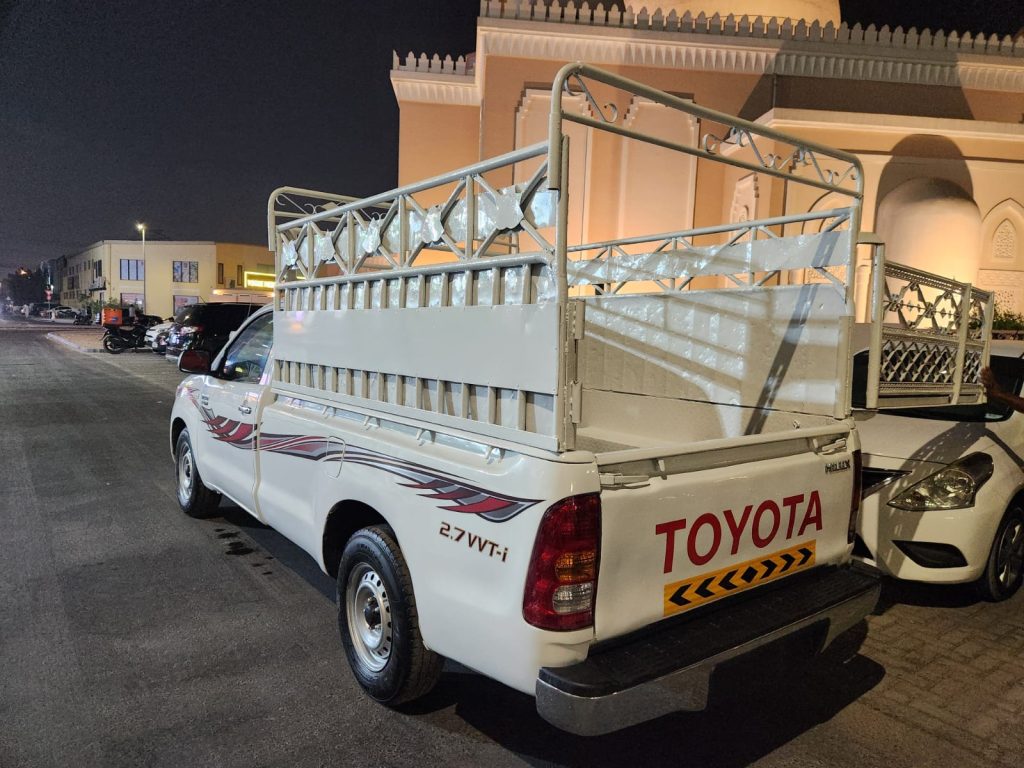 Pickup for Rent in Sajja 1Ton Truck for Rent in Al Sajaah