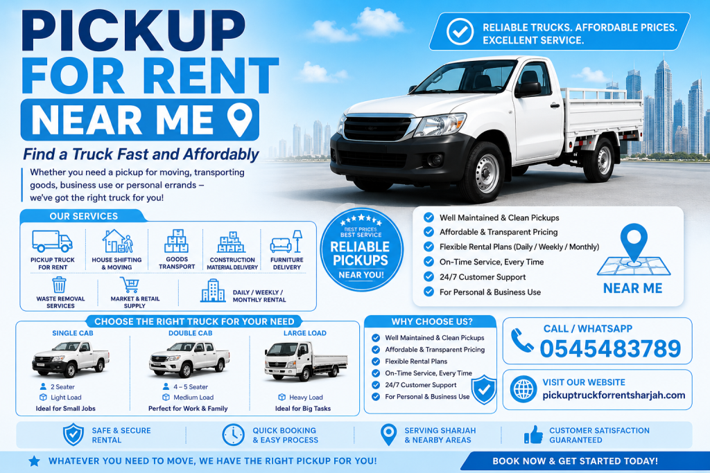 Pickup for rent near me