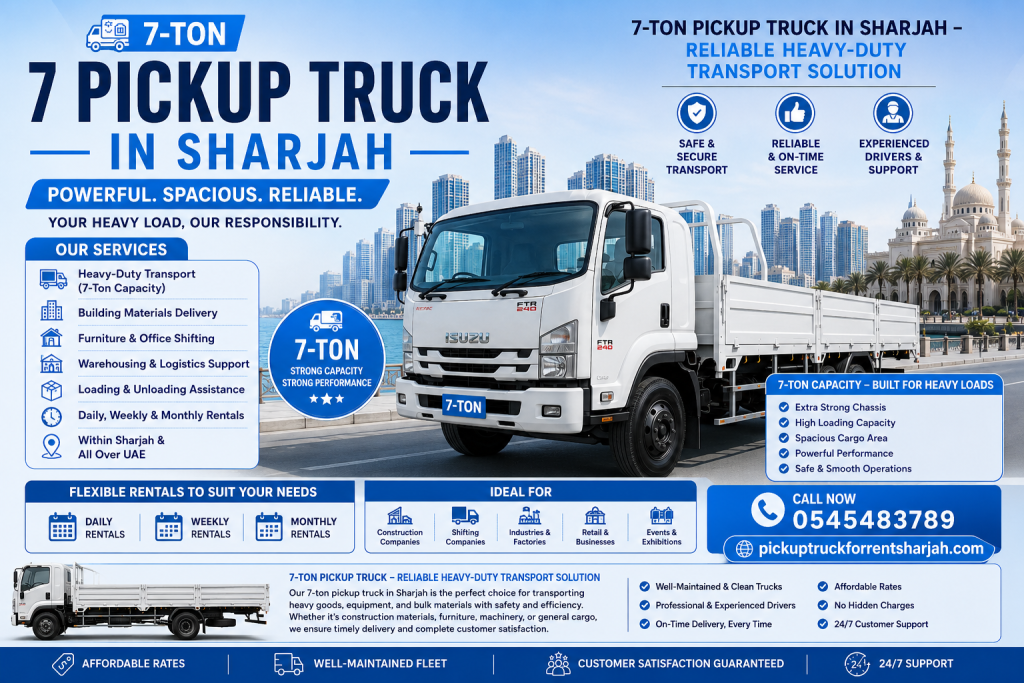 7-ton pickup truck