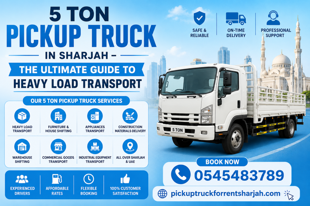5-Ton Pickup Truck in Sharjah
